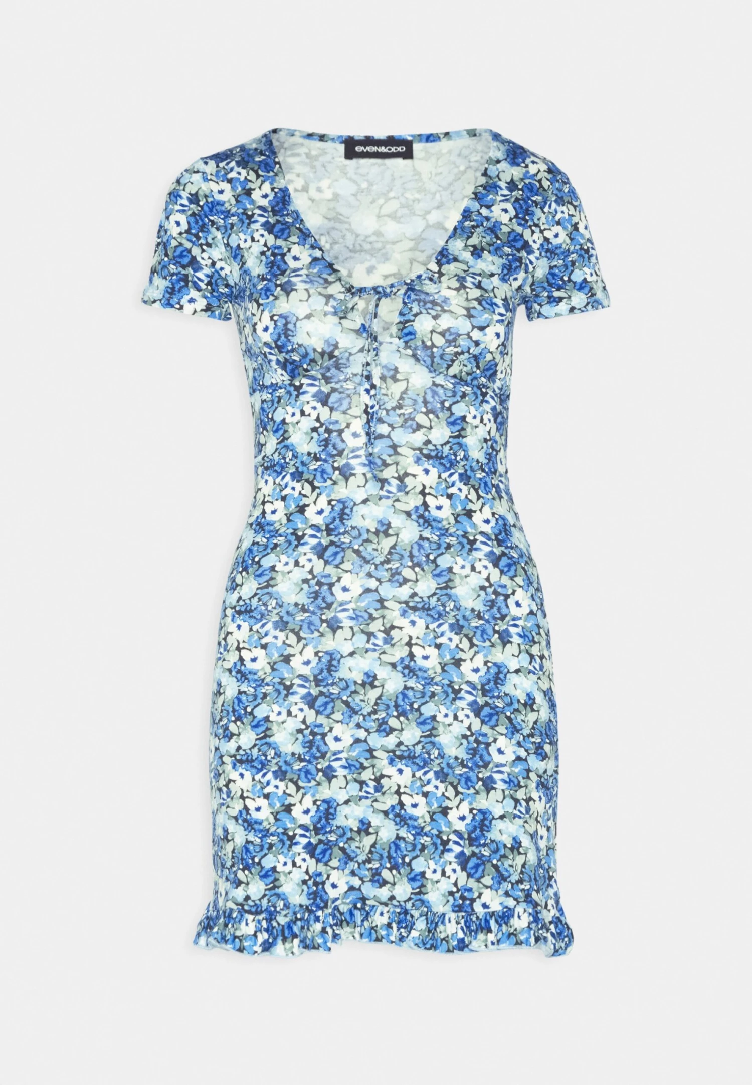 Even&Odd Robe En Jersey - Dark Blue – Image 7