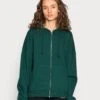 Even&Odd Sweat Zippé - Dark Green