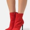 Even&Odd Bottines À Talons Hauts - Red