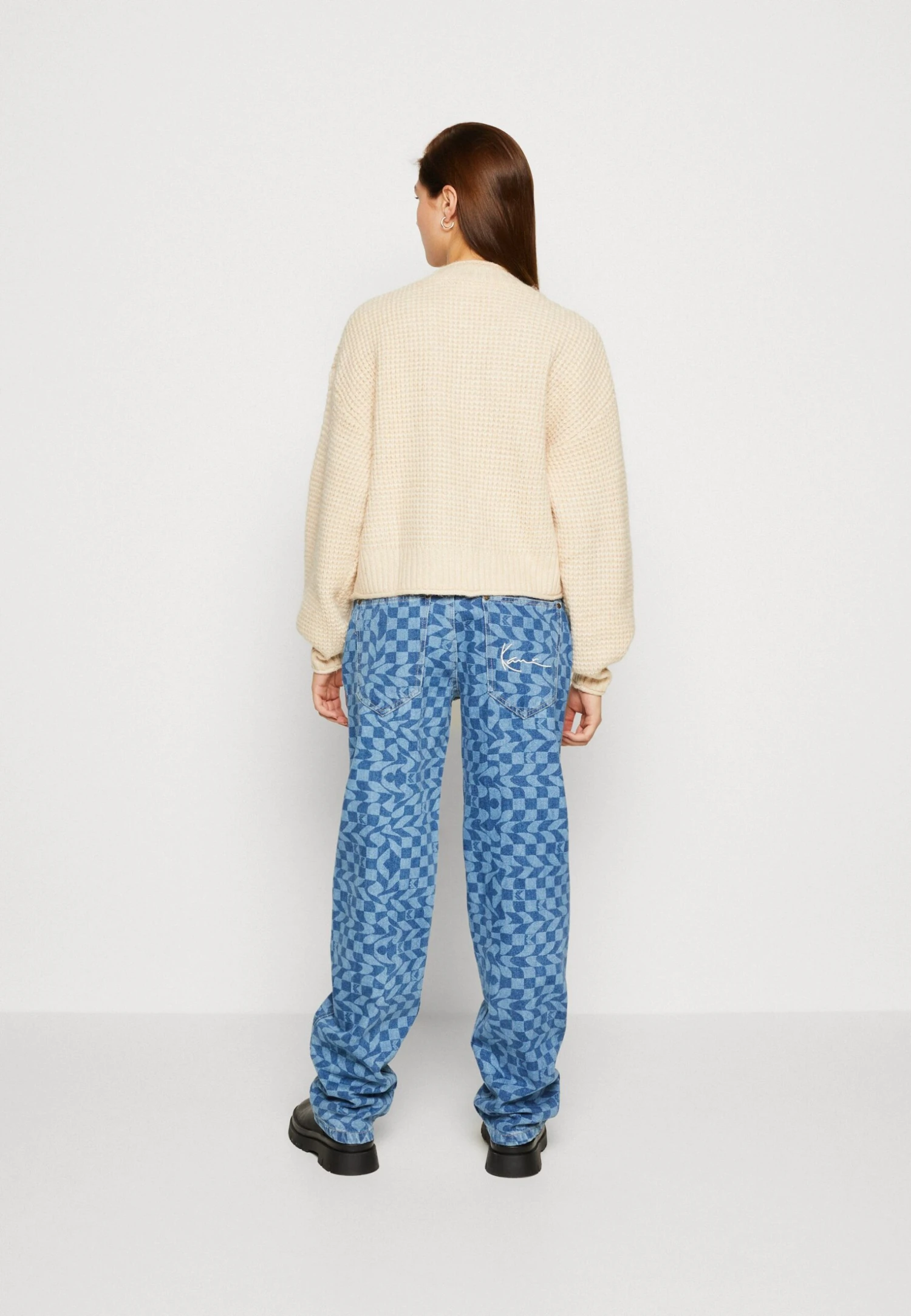 Even&Odd Moss Stitch Jumper - Pullover - Sand – Image 3