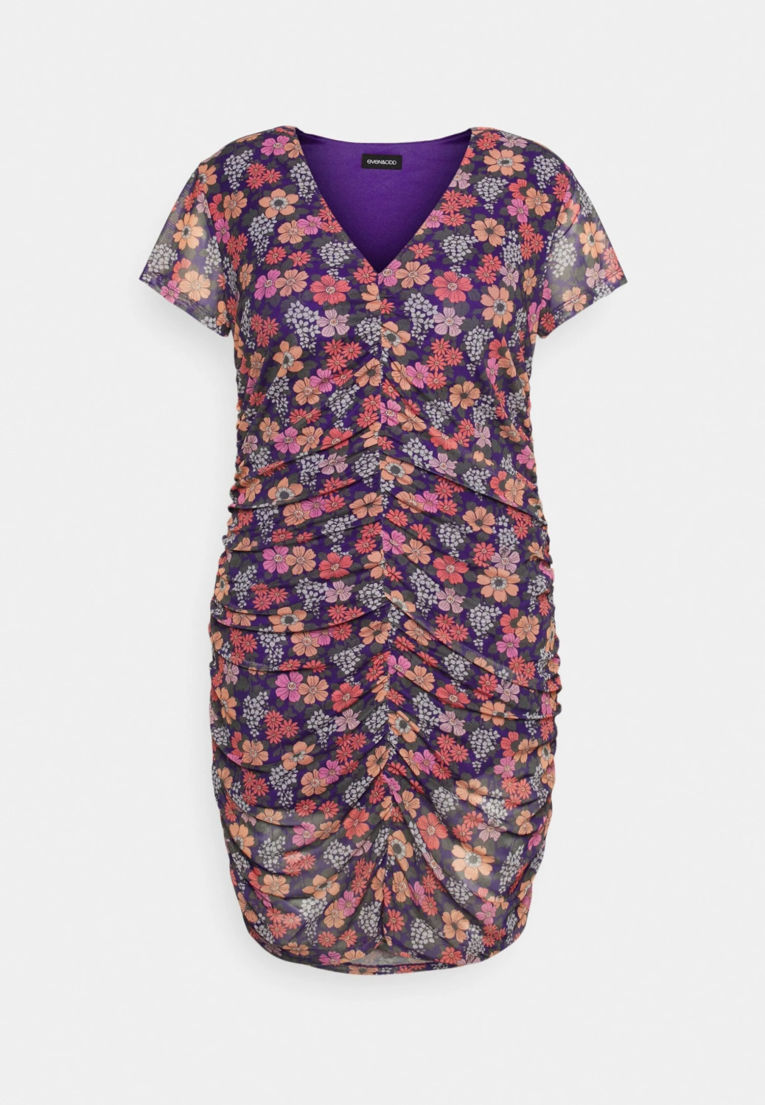 Robe De Jour - Dark Blue/Multi Coloured