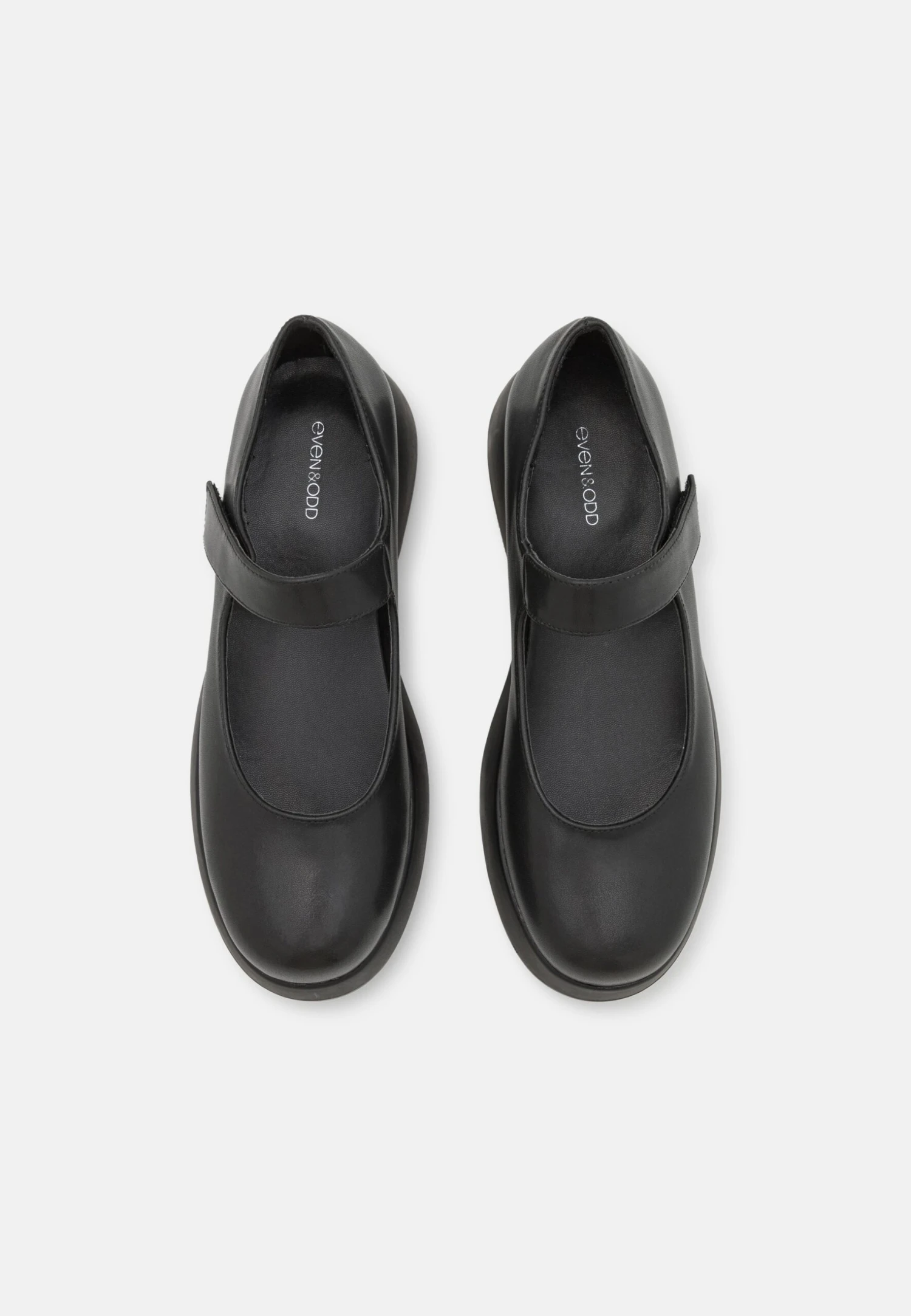 Even&Odd Leather - Ballerines - Black – Image 6