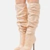 Even&Odd Bottes À Talons Hauts - Rose Gold-Coloured