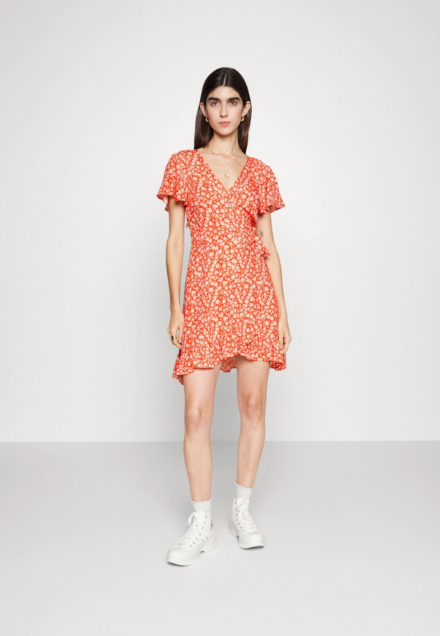 Even&Odd Robe De Jour - Red/White – Image 5