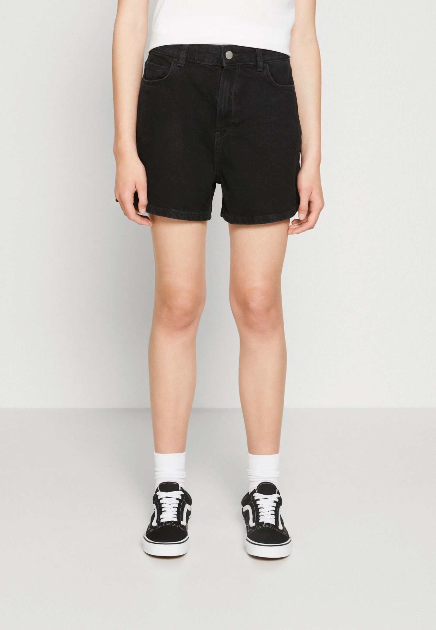Even&Odd Short En Jean - Black Denim