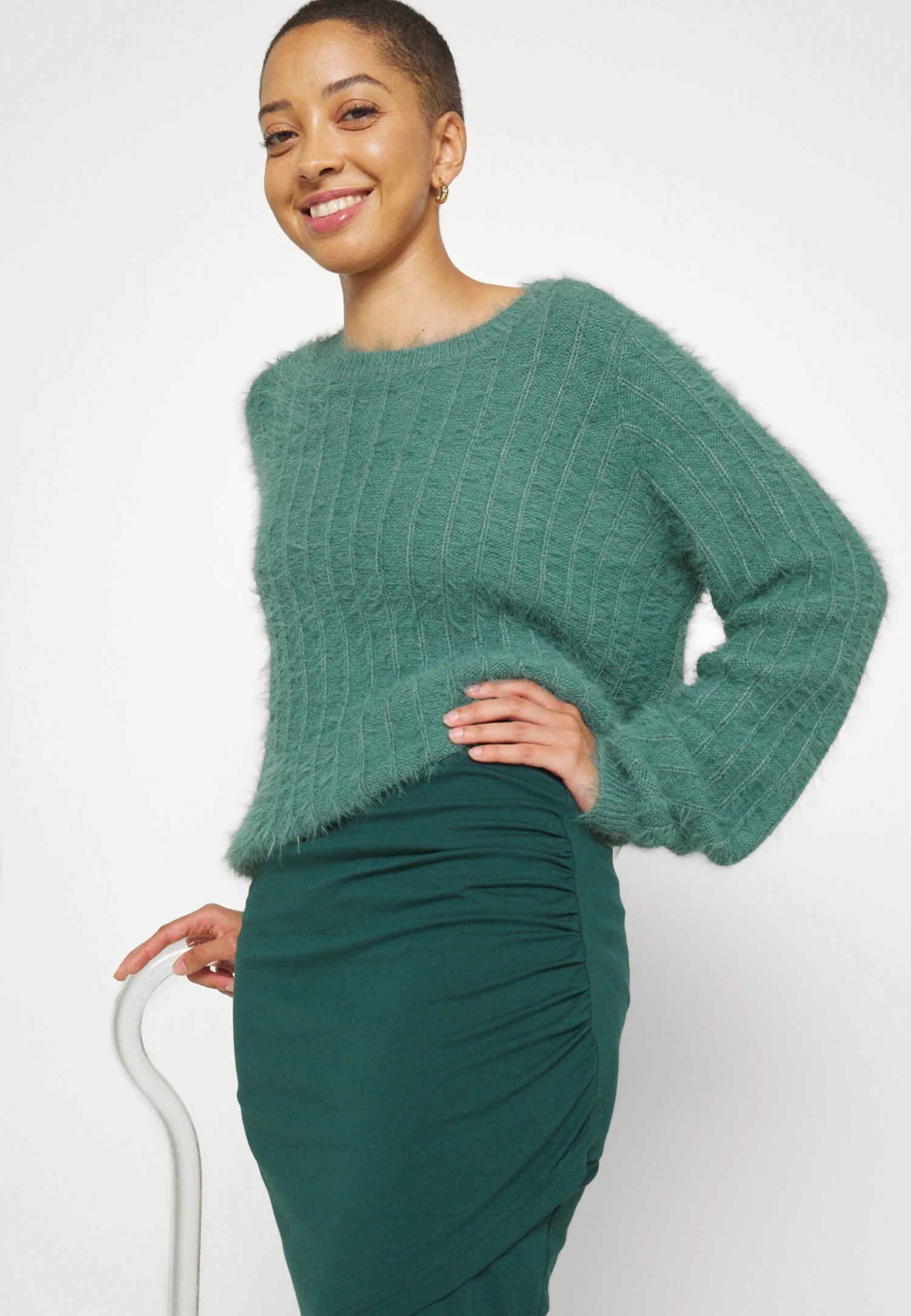 Even&Odd Jupe Crayon - Green – Image 7