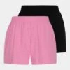 Even&Odd 2 Pack - Short - Black/Pink
