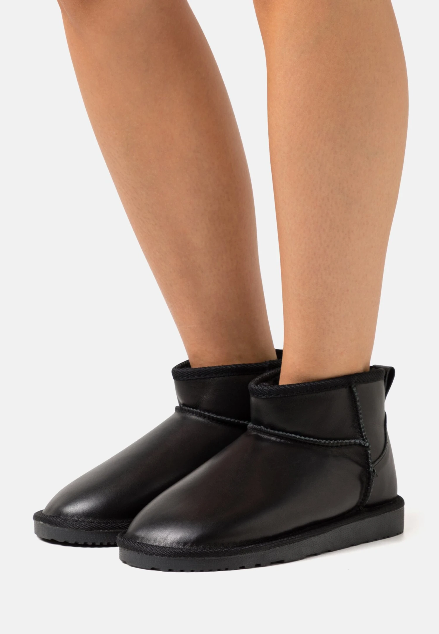Even&Odd Leather - Boots À Talons - Black