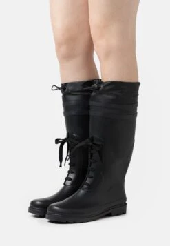 Even&Odd Bottes En Caoutchouc - Black