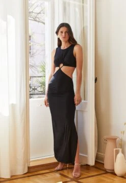 Even&Odd Robe Longue - Black