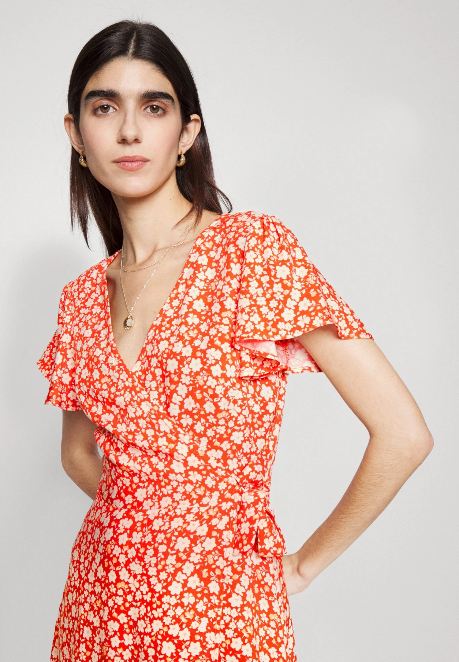 Even&Odd Robe De Jour - Red/White – Image 6