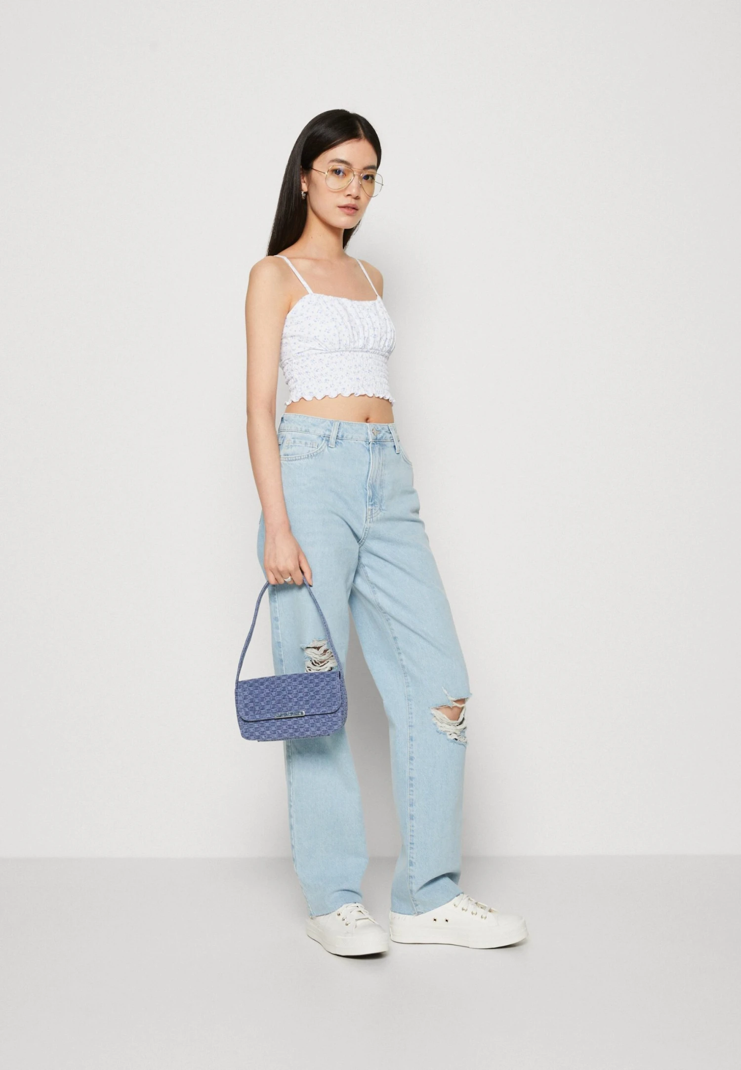 Even&Odd Jean Boyfriend - Light Blue Denim – Image 2