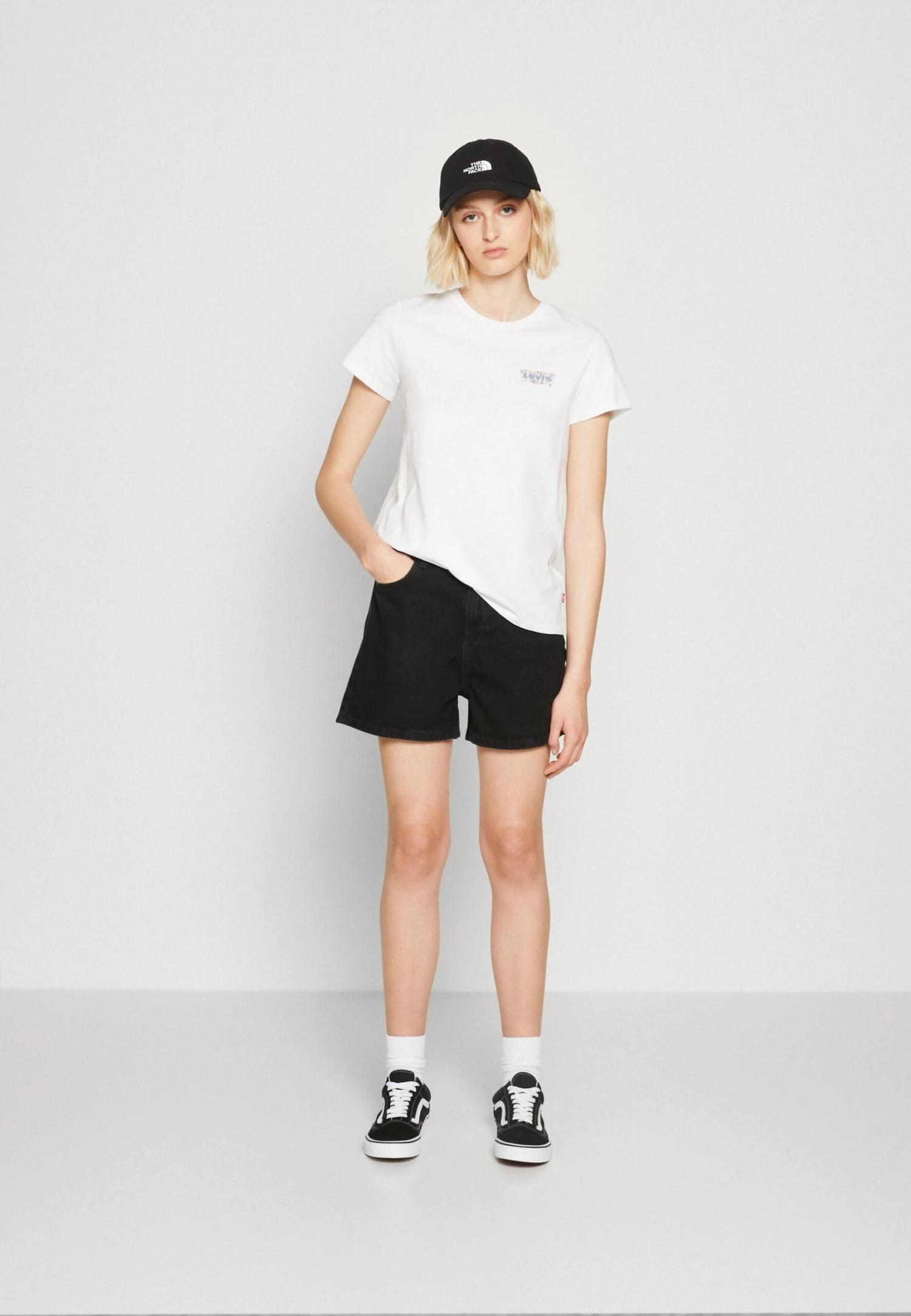 Even&Odd Short En Jean - Black Denim – Image 2