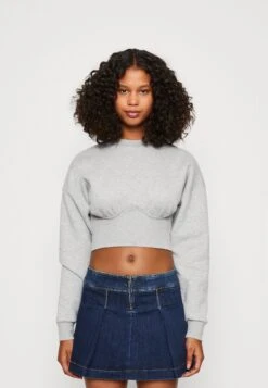 Even&Odd Sweatshirt - Mottled Light Grey