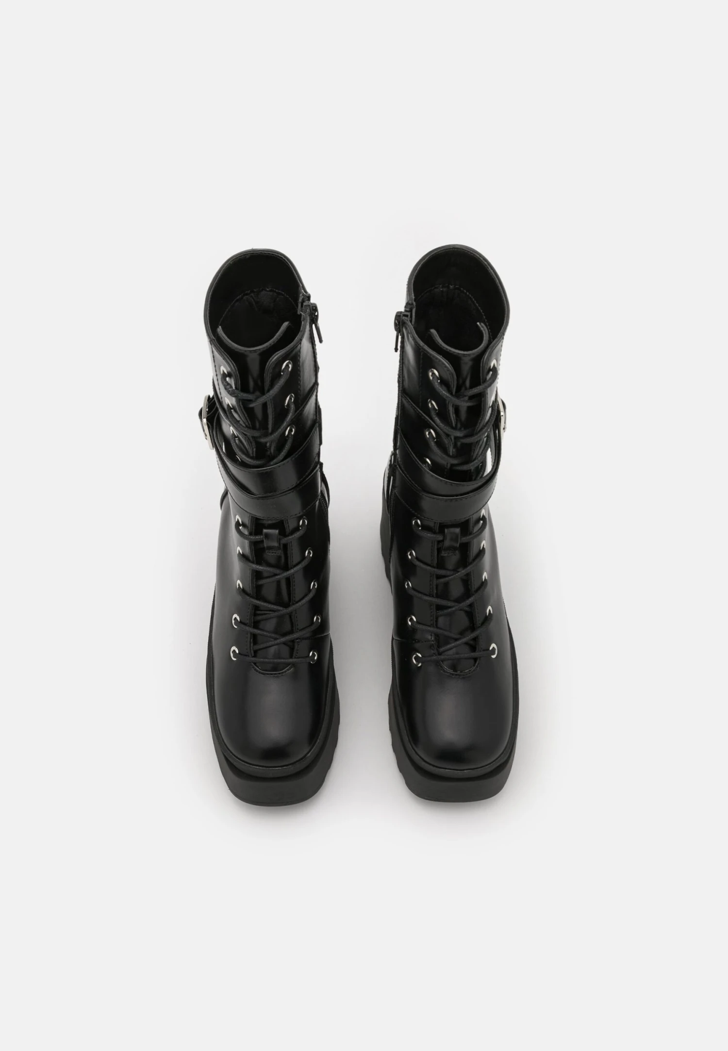 Bottines À Lacets - Black – Image 6