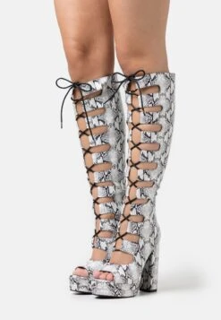 Even&Odd Bottes À Plateau - White