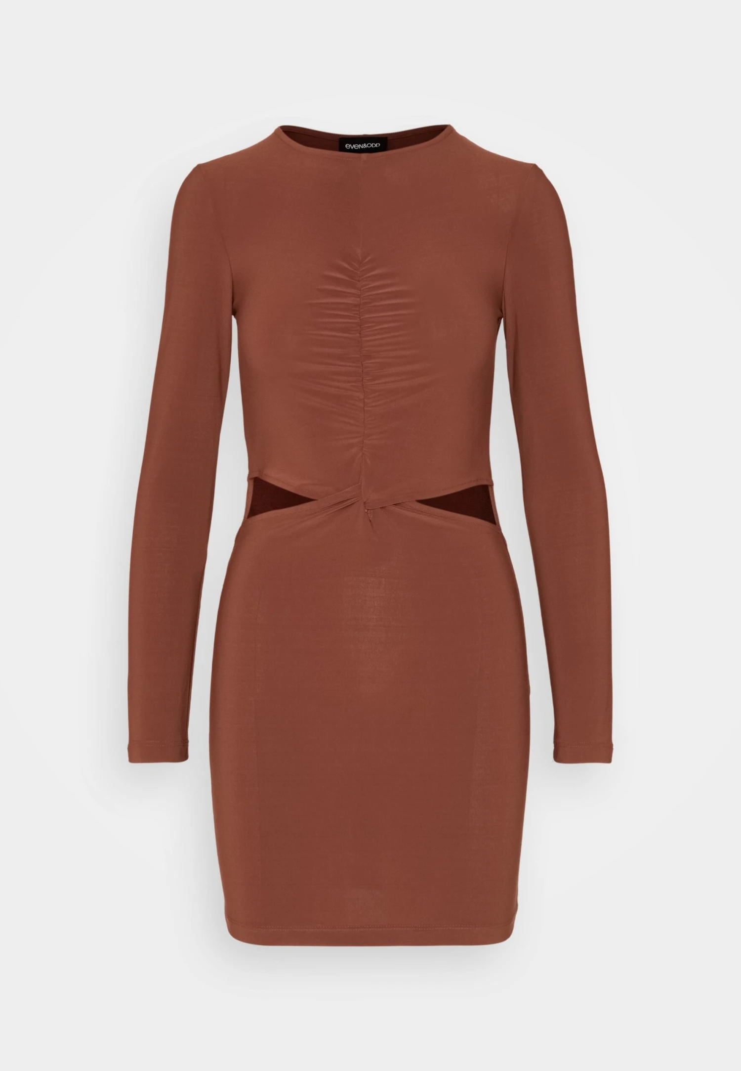 Even&Odd Robe En Jersey - Brown – Image 5