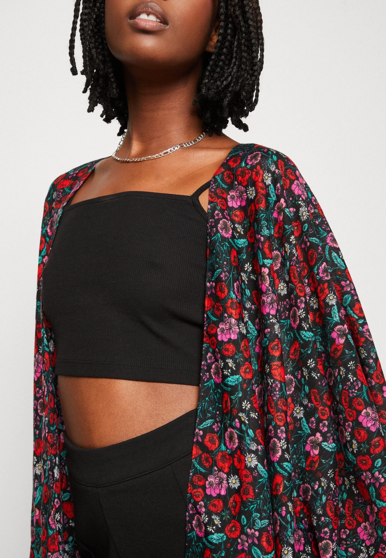 Even&Odd Floral - Veste Légère - Red – Image 6