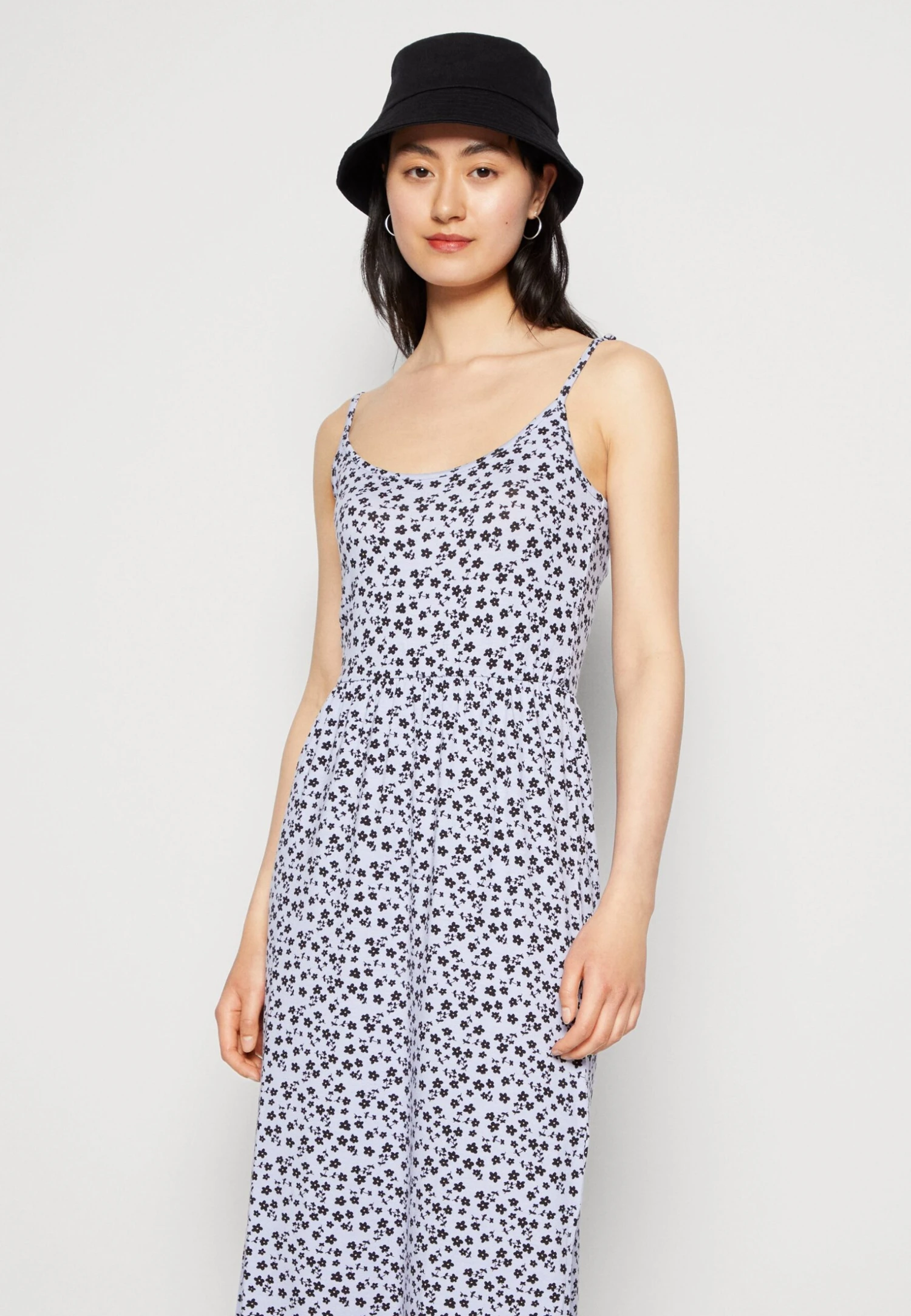 Even&Odd Robe Longue - Lilac/Black â Image 4