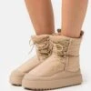 Even&Odd Snow Boot - Bottines À Plateau - Beige