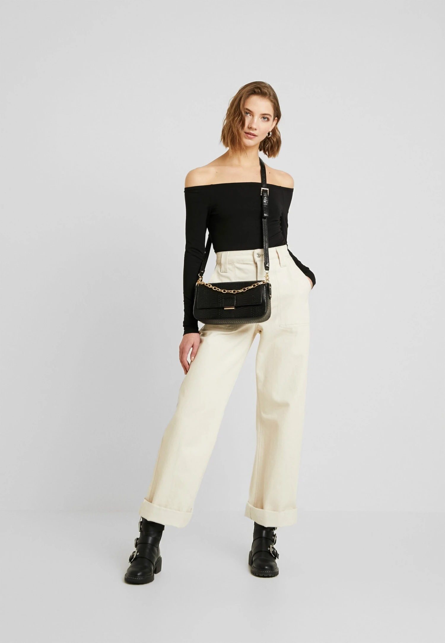 Even&Odd Basic - T-Shirt À Manches Longues - Black – Image 2