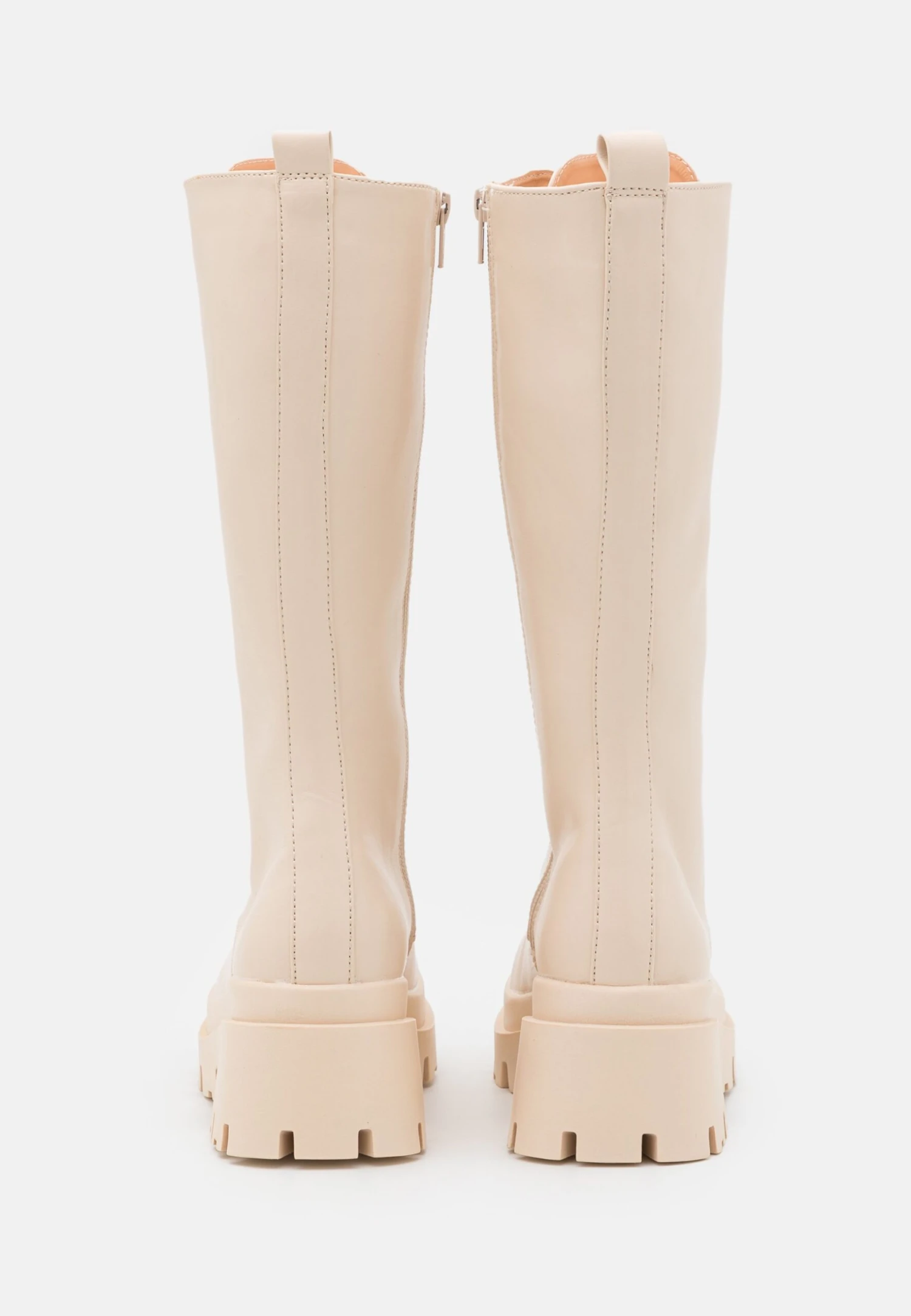 Bottes À Lacets - Beige – Image 4