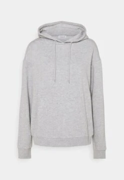 Even&Odd Sweat À Capuche - Mottled Light Grey