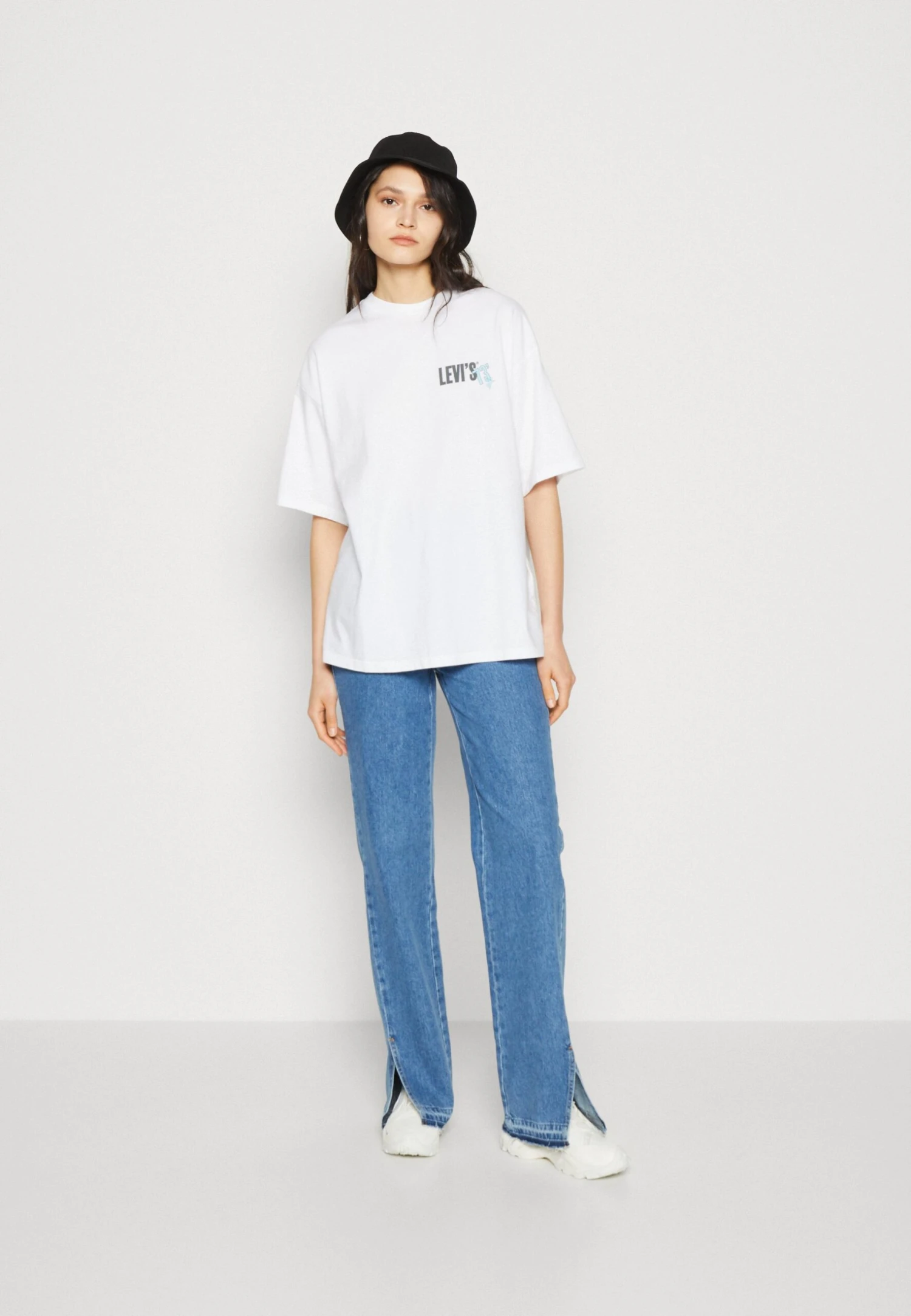 Even&Odd Jean Droit - Light Blue Denim – Image 2