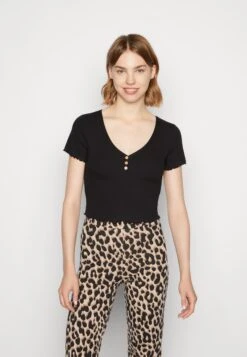 Even&Odd T-Shirt Imprimé - Black