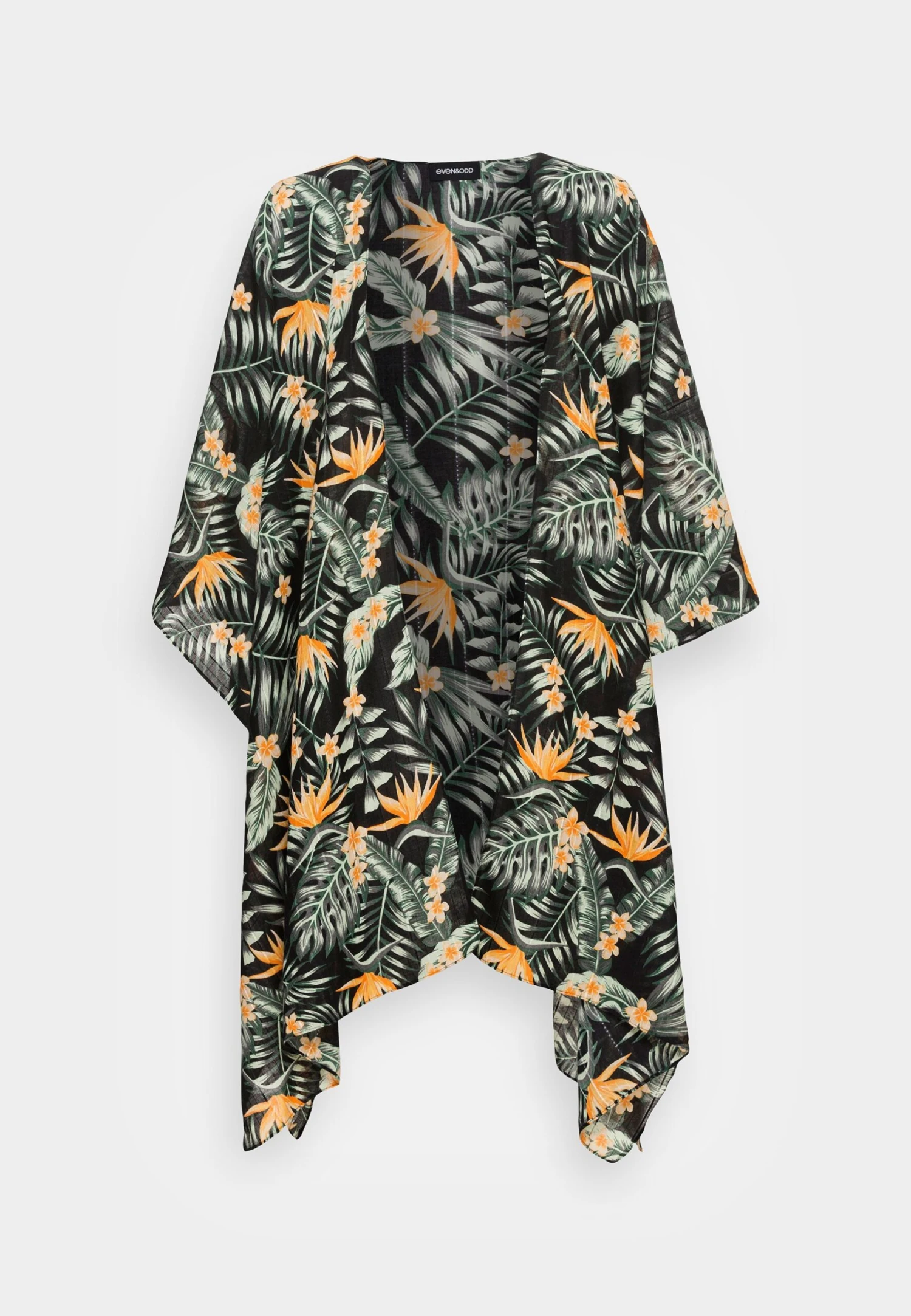 Even&Odd Veste Légère - Black/Green/Yellow – Image 4