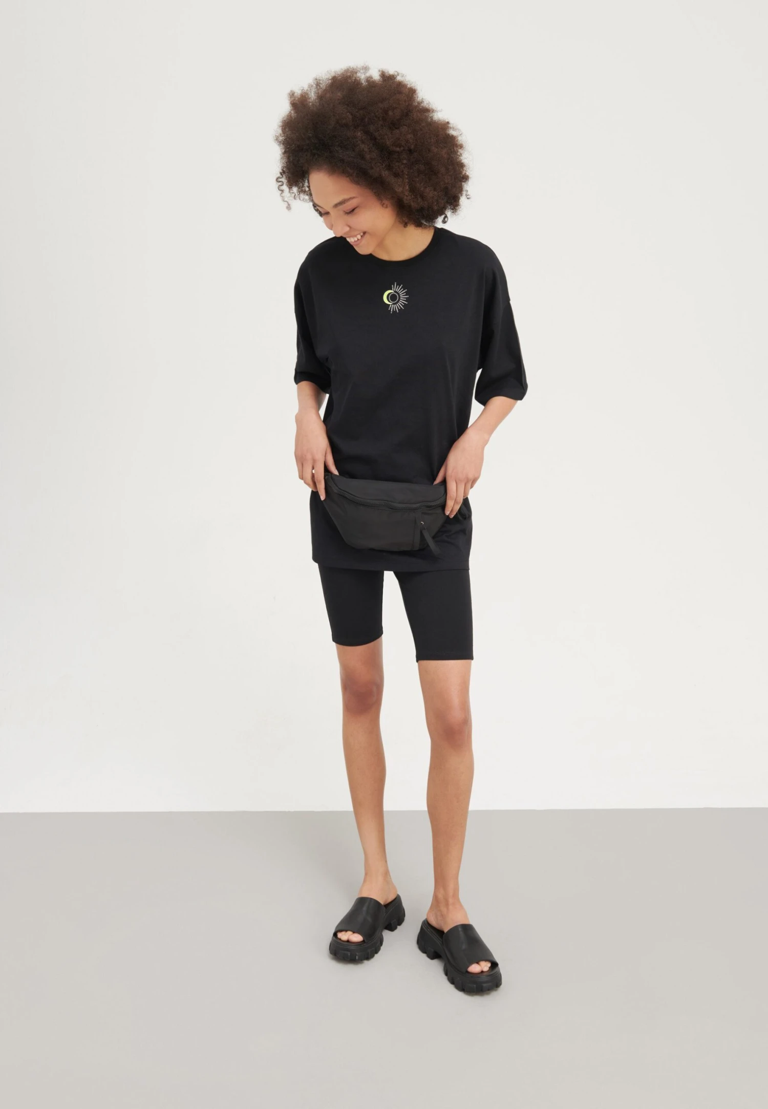 Even&Odd T-Shirt Imprimé - Black – Image 2