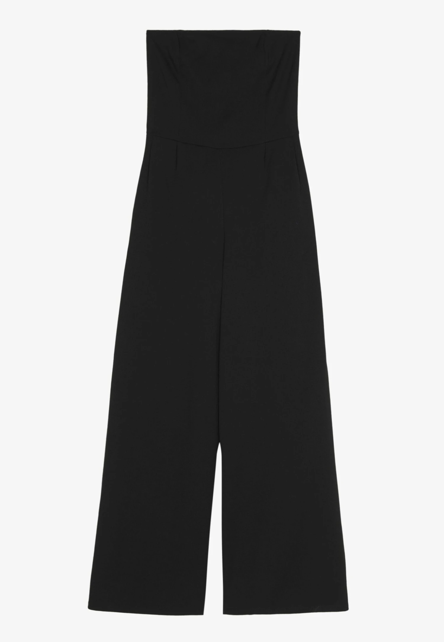 Even&Odd Bandeau Wide Leg Jumpsuit - Combinaison - Black – Image 4