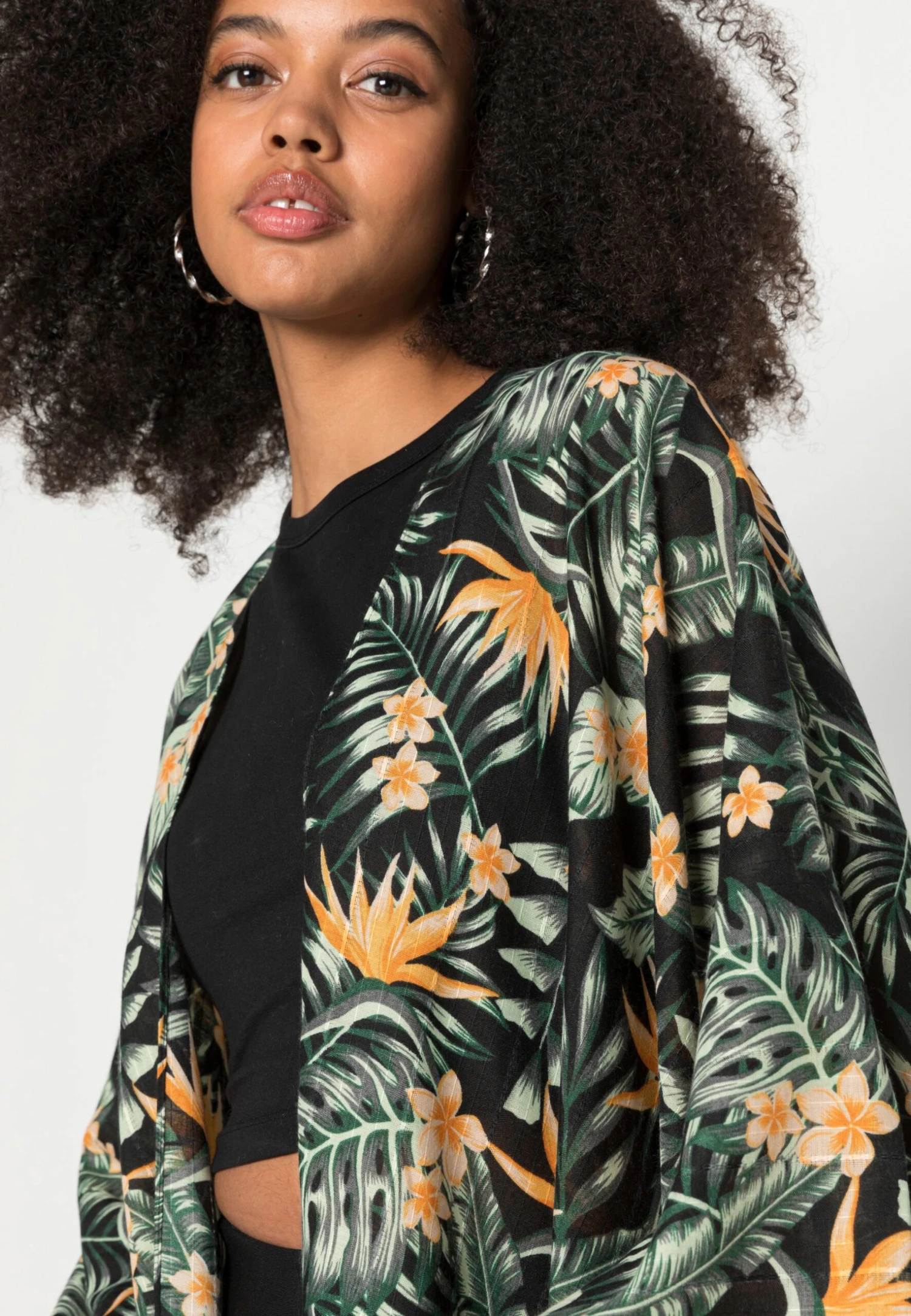 Even&Odd Veste Légère - Black/Green/Yellow – Image 5