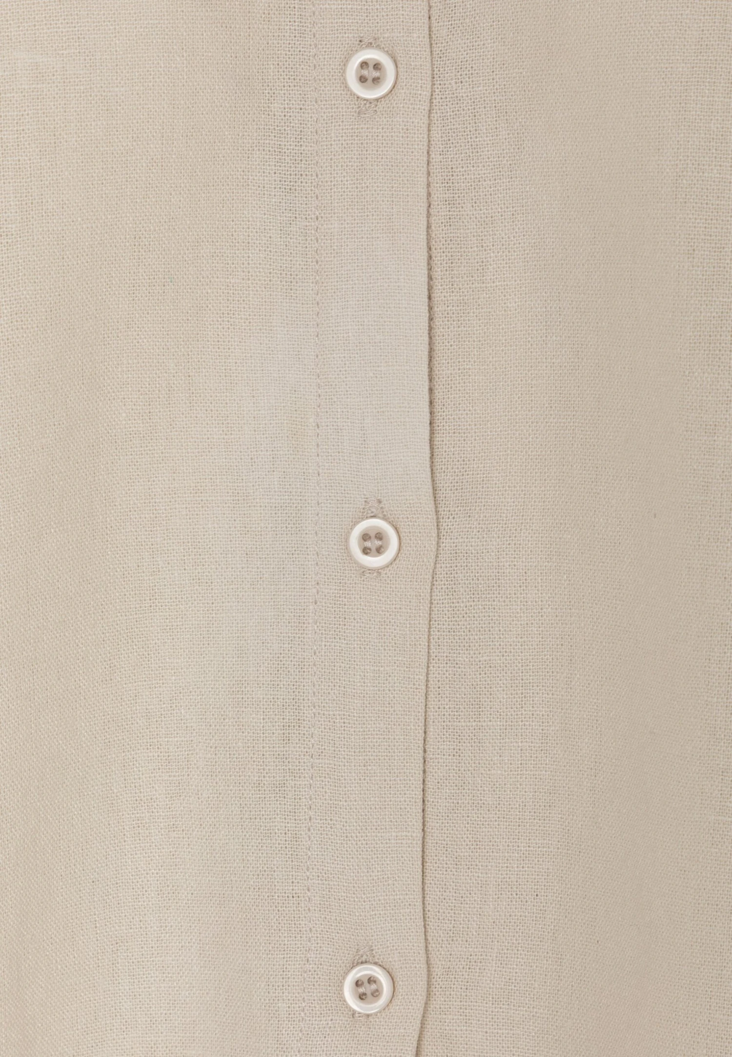 Even&Odd Linen-Mix Button Down Blouse - Chemisier - Beige – Image 5