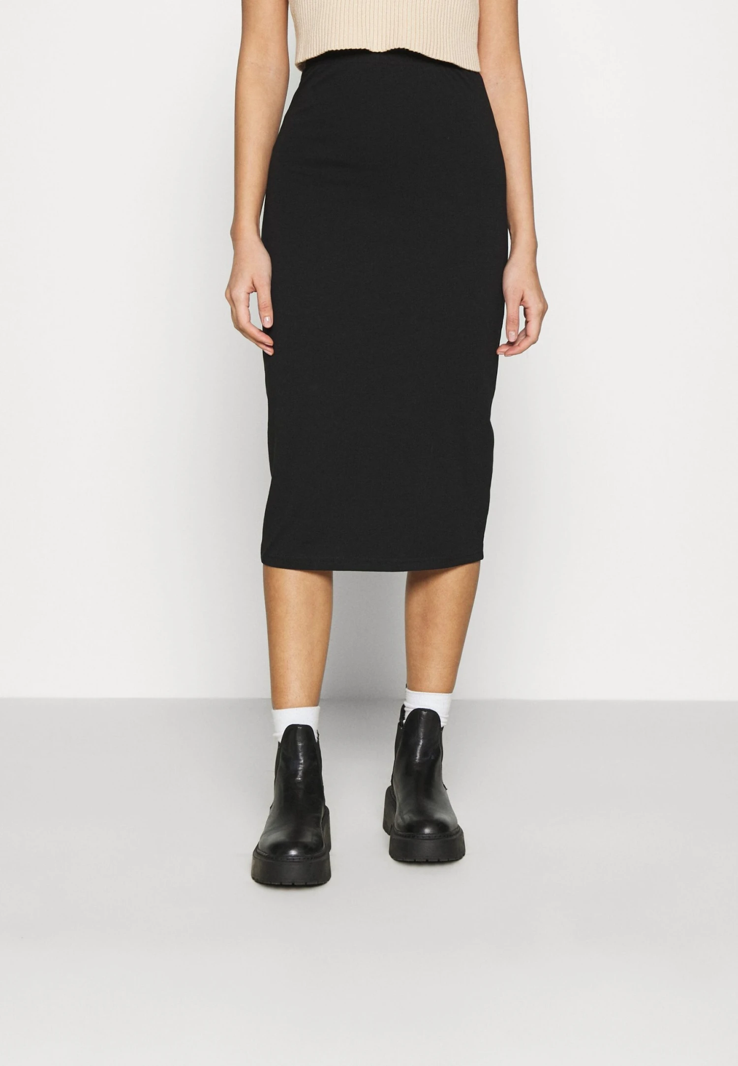 Even&Odd 2 Pack - Jupe Crayon - Black/Bordeaux – Image 3