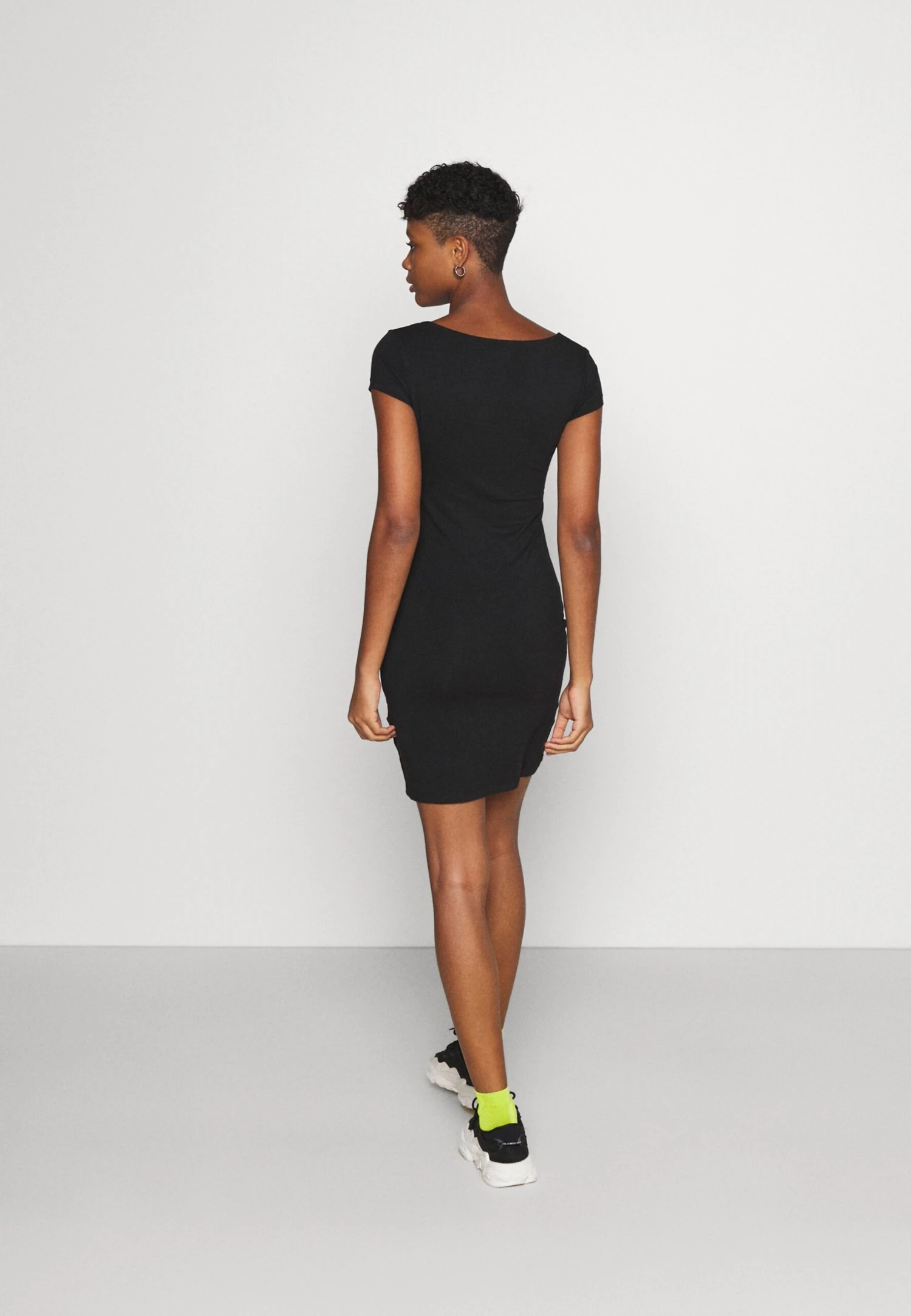 Even&Odd 2 Pack - Robe En Jersey - Black/Mottled Grey – Image 3