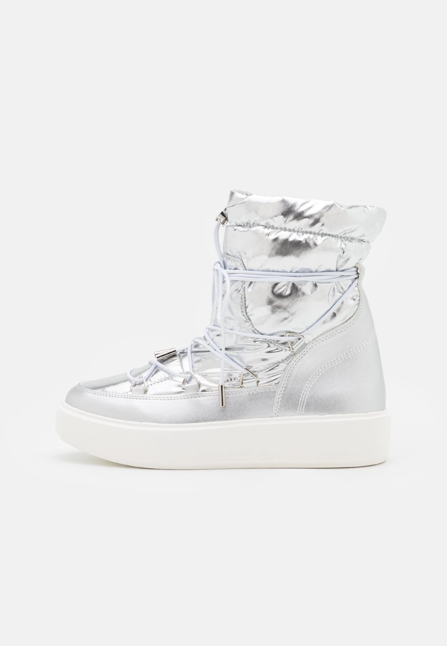 Even&Odd Snow Boot - Bottines À Plateau - Silver – Image 2