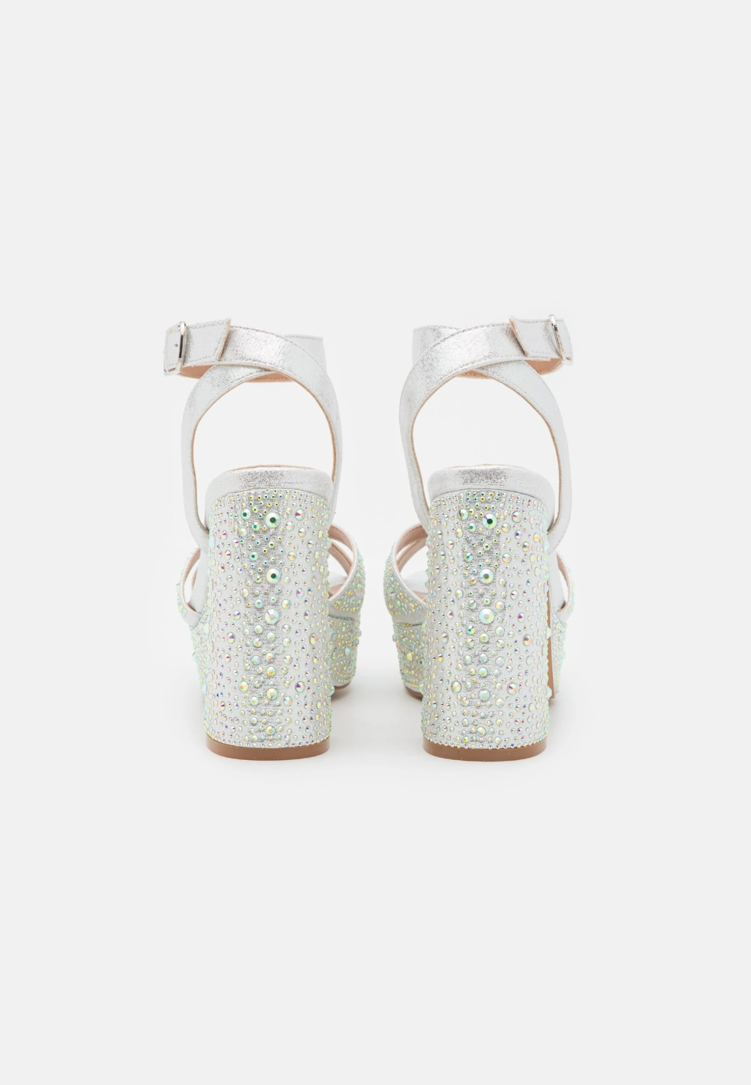 Even&Odd Sandales À Talons Hauts - Silver – Image 4