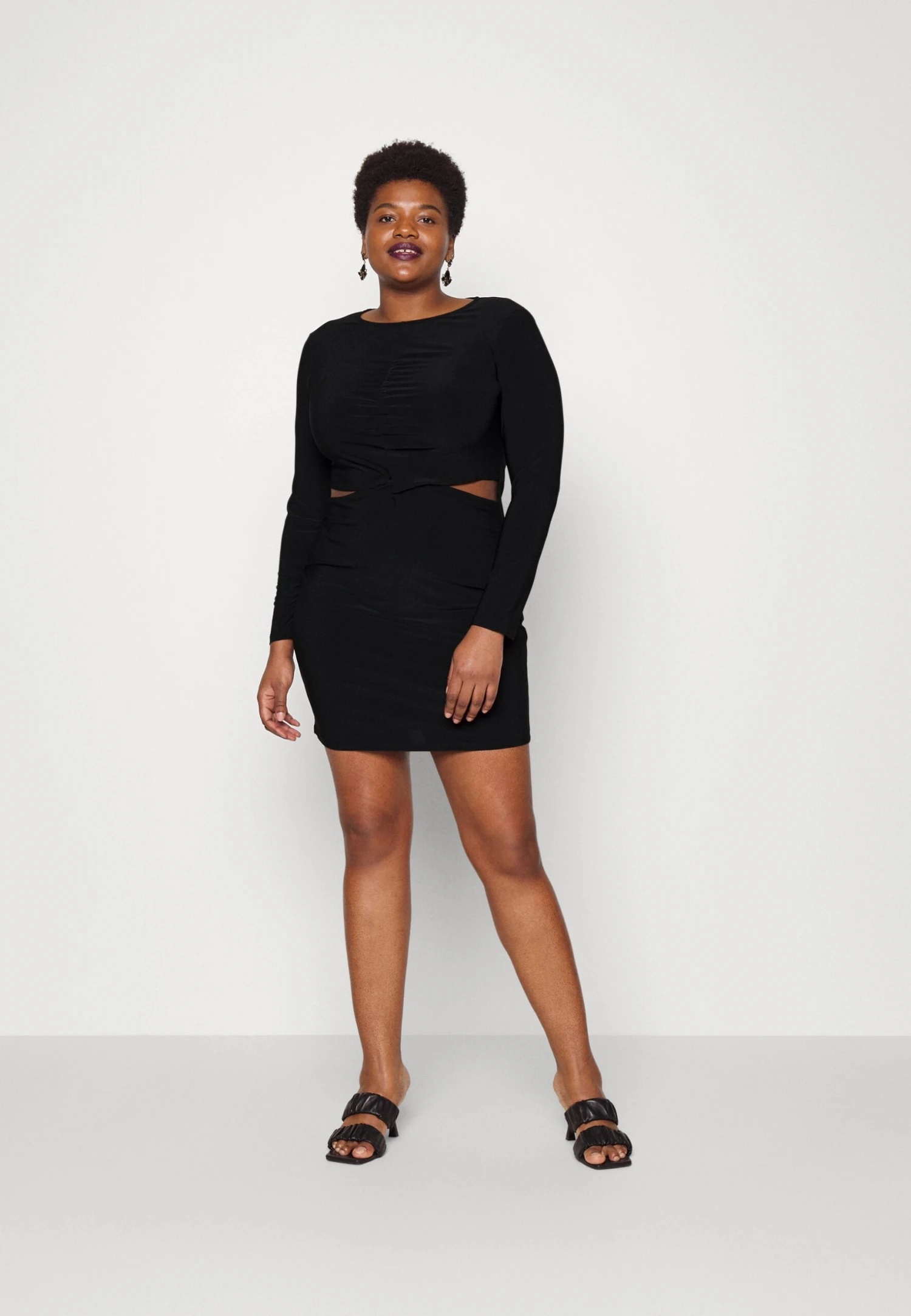 Robe En Jersey - Black – Image 2