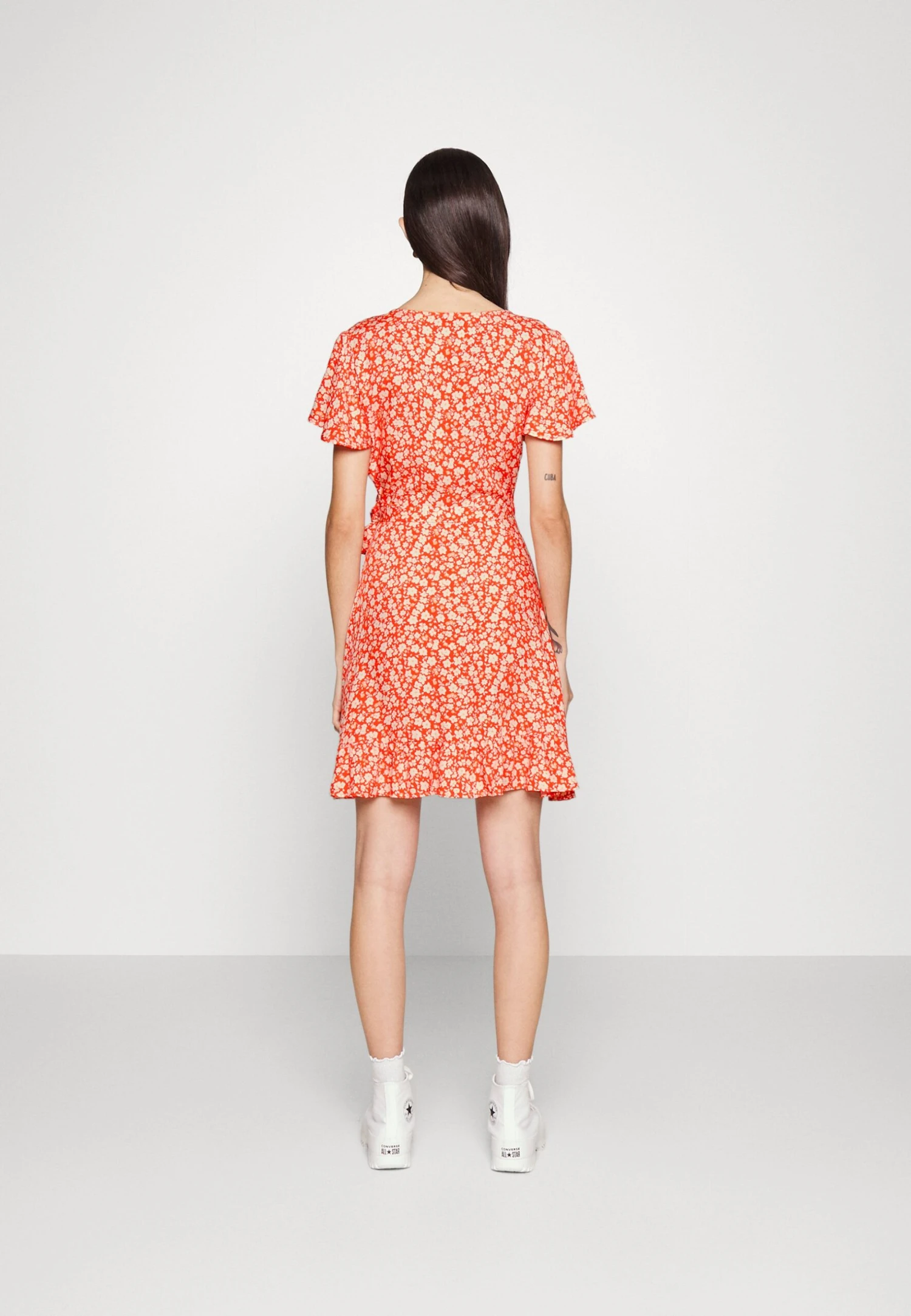 Even&Odd Robe De Jour - Red/White – Image 4