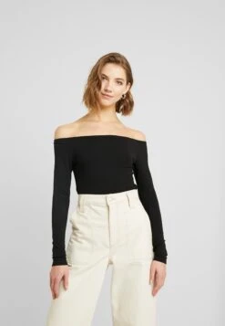 Even&Odd Basic - T-Shirt À Manches Longues - Black