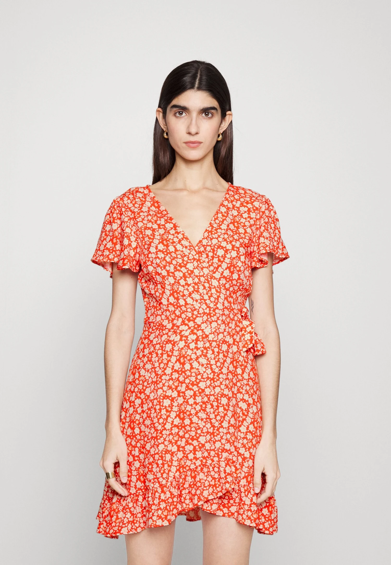 Even&Odd Robe De Jour - Red/White – Image 3