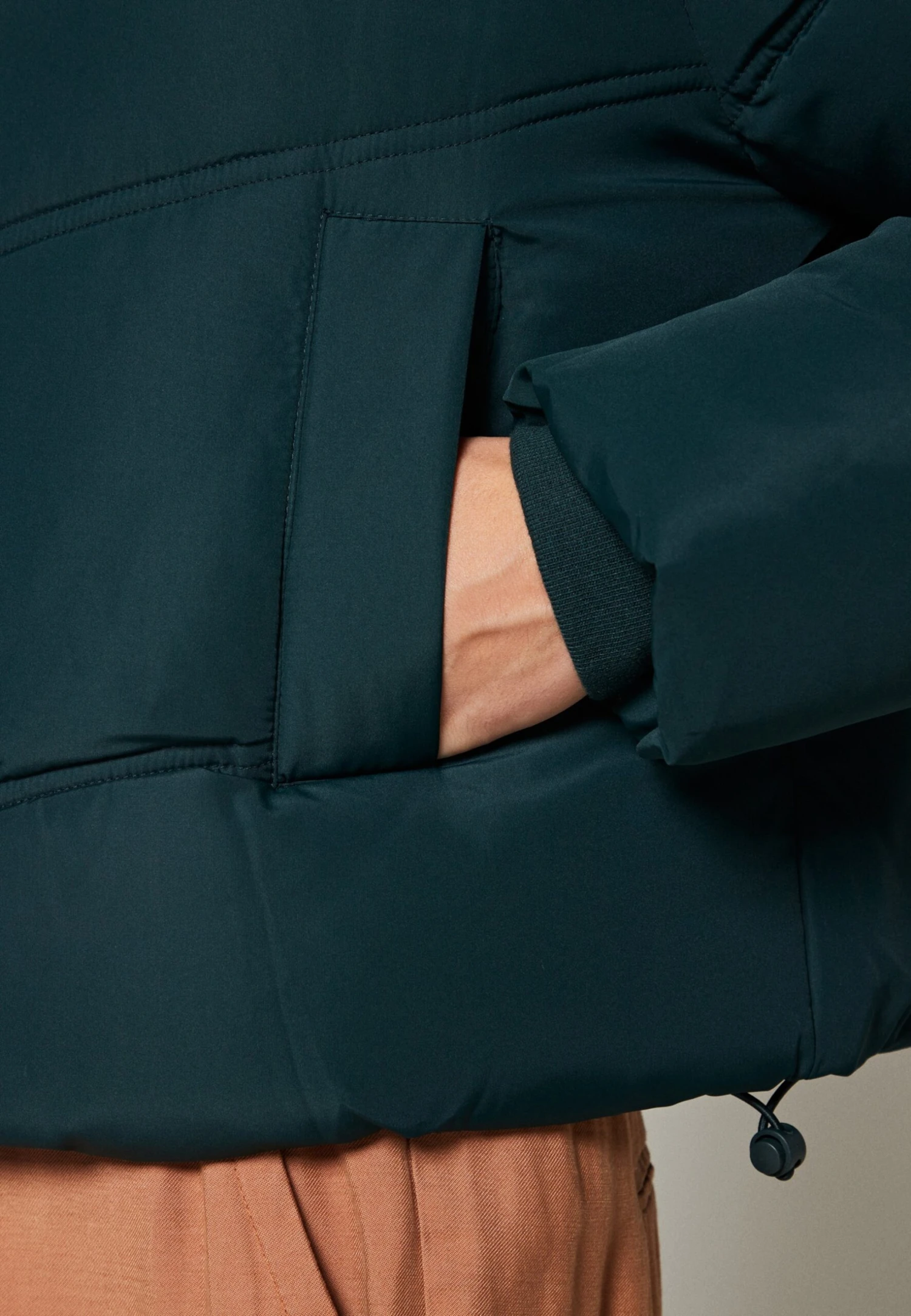 Even&Odd Veste D'Hiver - Dark Green – Image 6