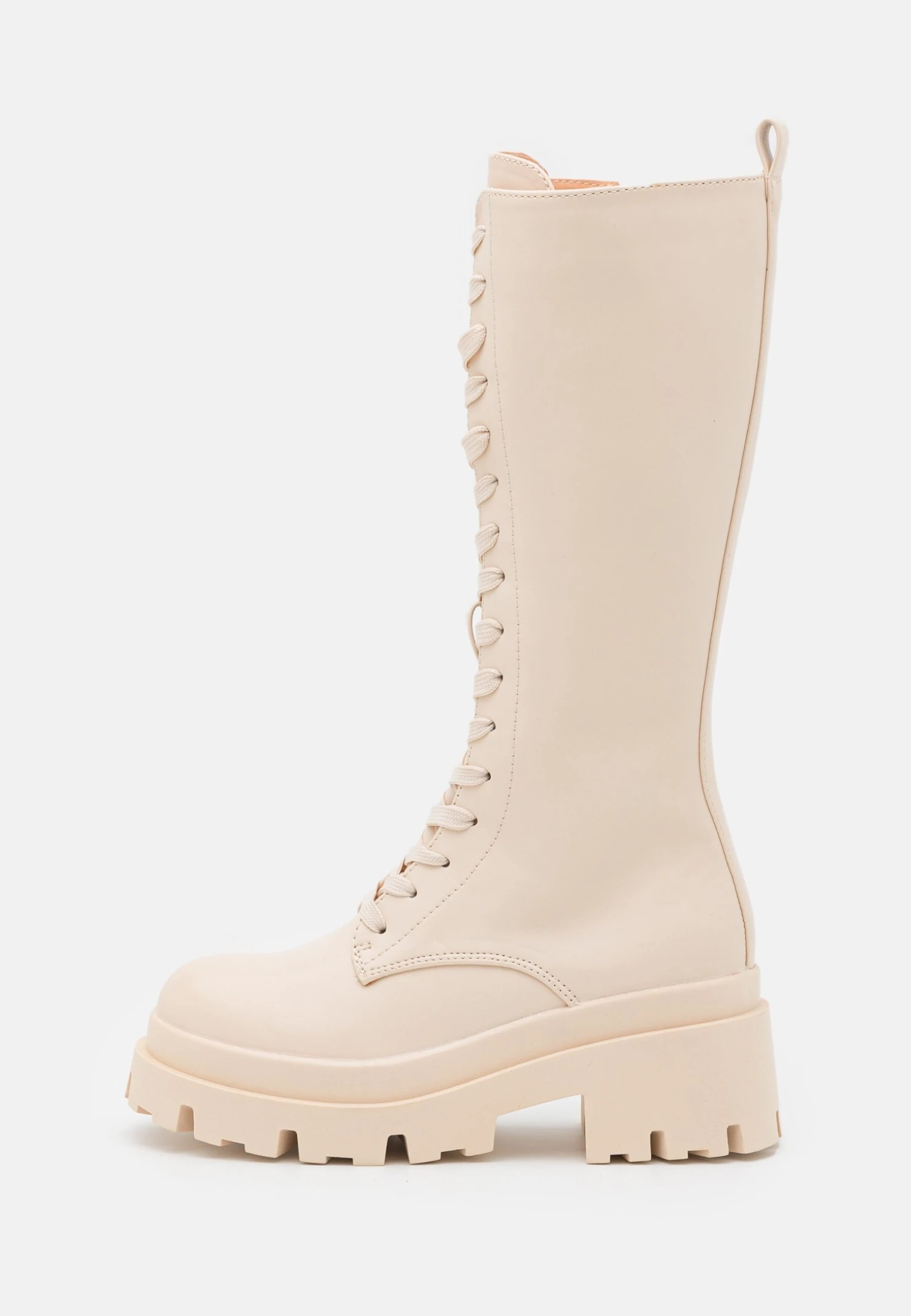 Bottes À Lacets - Beige – Image 2