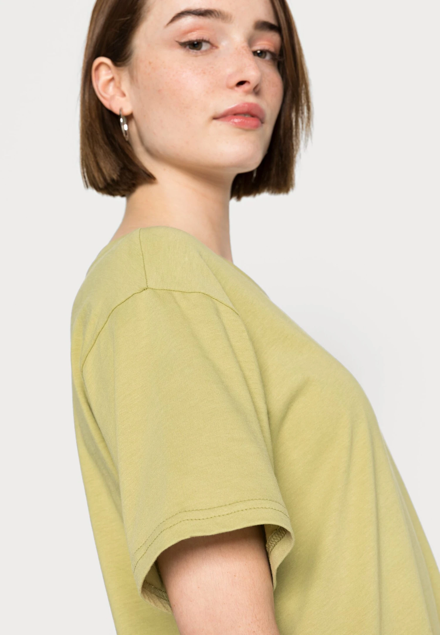 Even&Odd Robe En Jersey - Light Green – Image 5