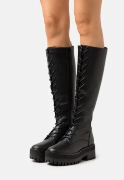 Bottes À Lacets - Black
