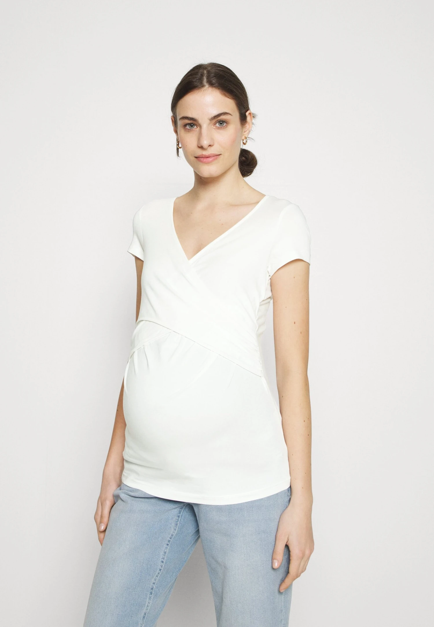 2Pack - T-Shirt Basique - Off-White/ Mottled-Grey – Image 2