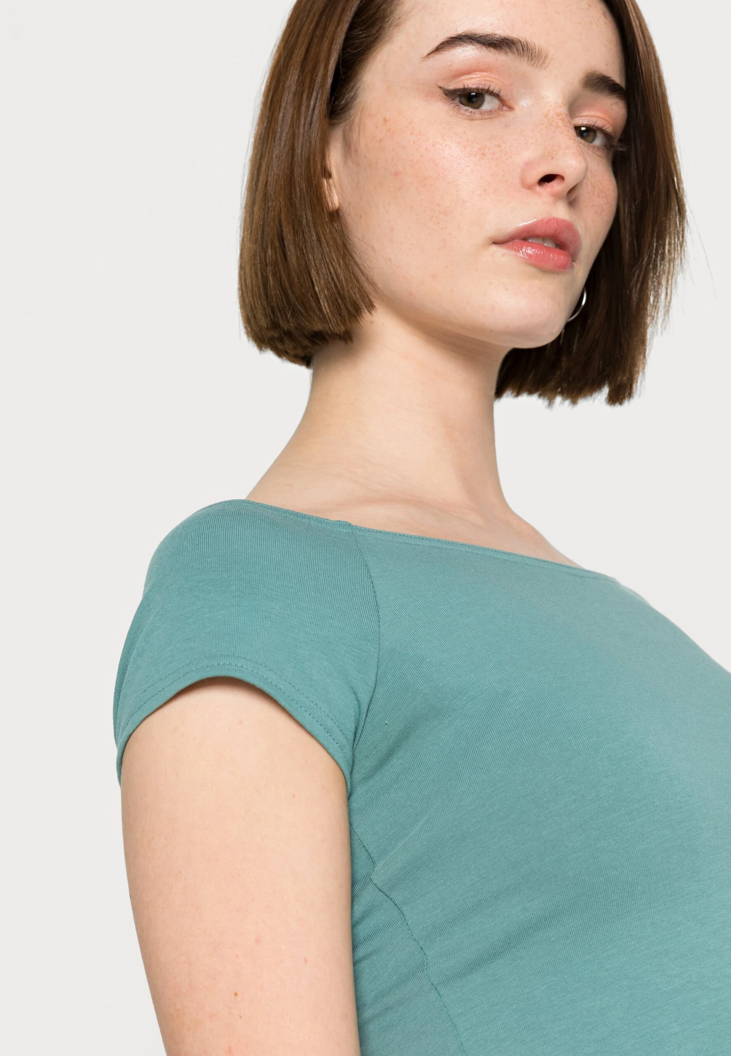 Even&Odd Robe En Jersey - Light Blue â Image 5