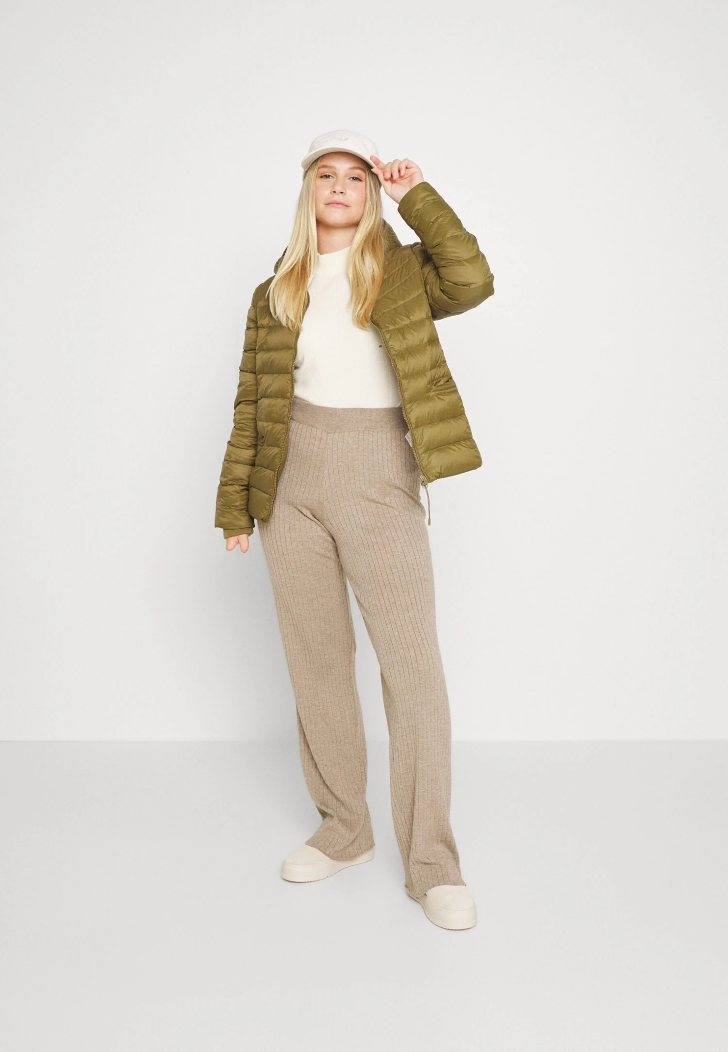 Even&Odd Doudoune - Khaki – Image 5