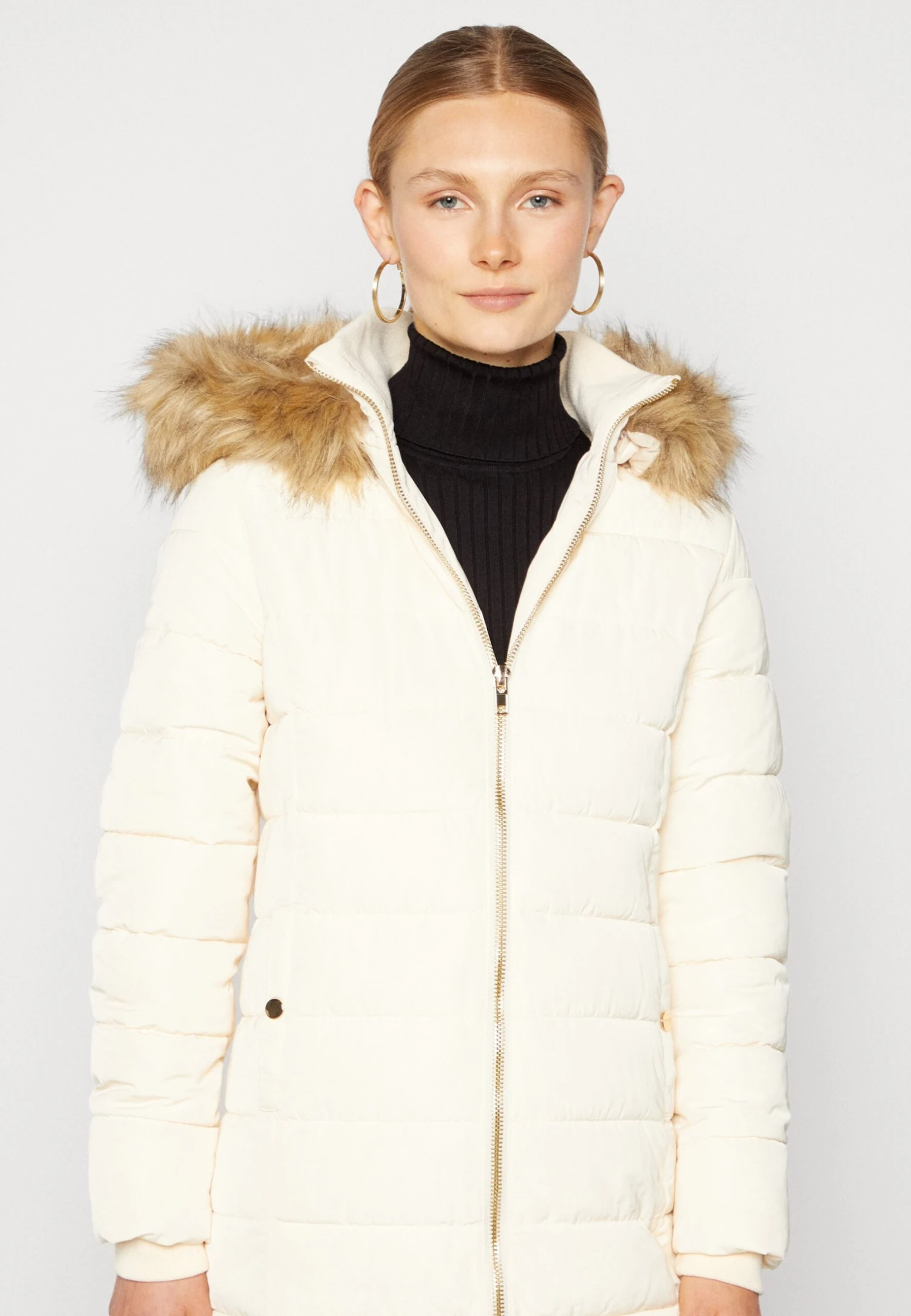 Even&Odd Manteau D'Hiver - Beige – Image 5